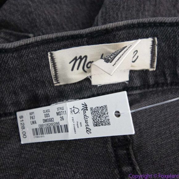 NEW Madewell The Perfect Vintage Jean in lunar wash, 26 - Picture 15 of 16